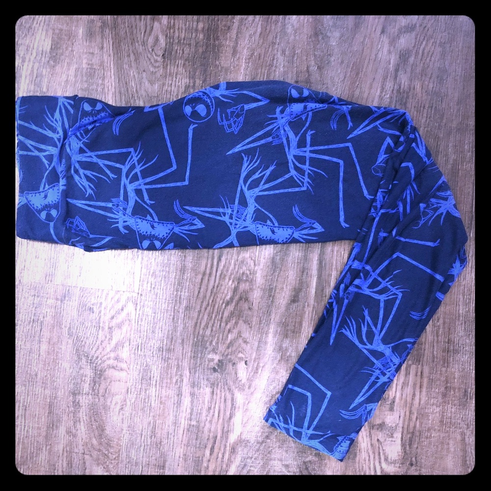 LuLaRoe Disney Jack Skellington Leggings